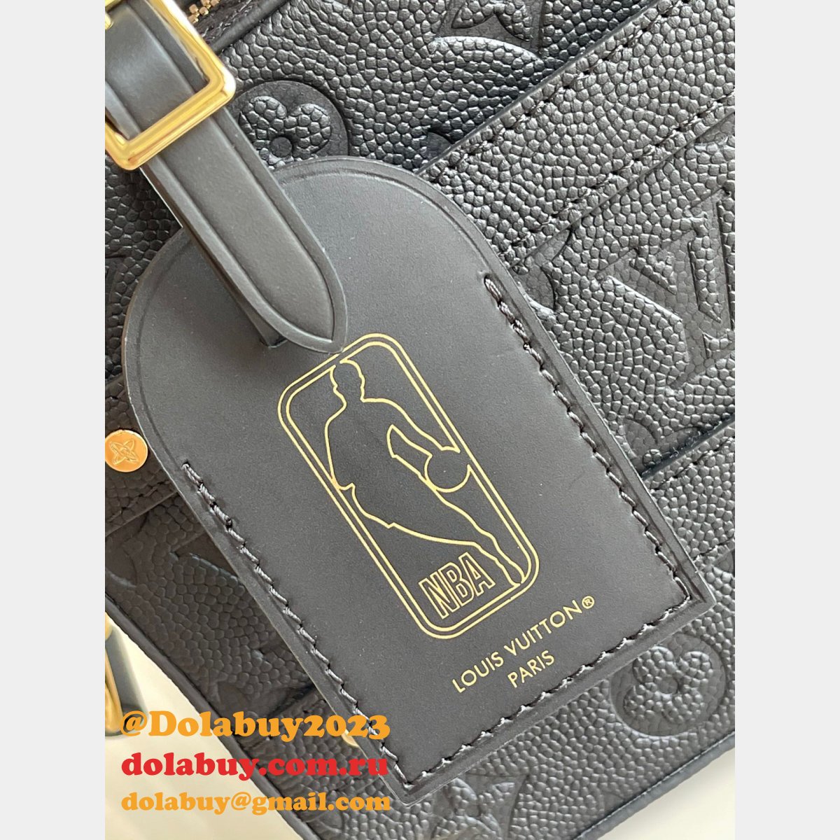 Perfect Quality Louis Vuitton Replica M57971 LVxNBA Handle Trunk Black