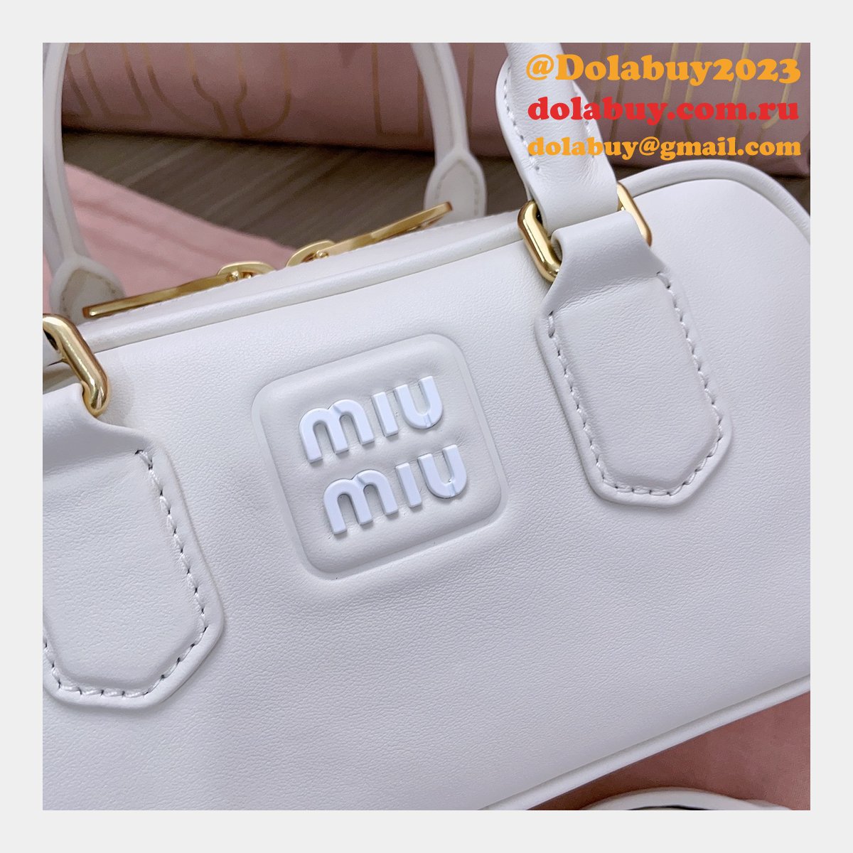 Wholesale Miu Miu Arcadie Leather Bag 5BB142