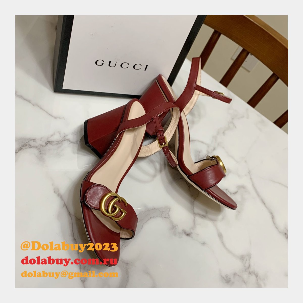 one word G*u*i sandals perfect summer slippers shoes