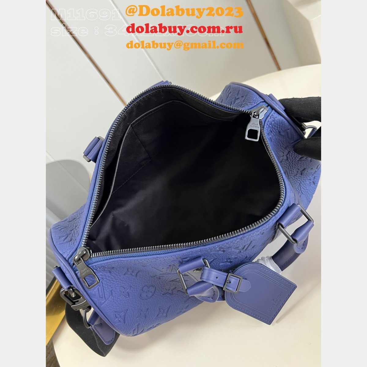 Keepall Bandoulière Louis Vuitton 1:1 Mirror Taurillon Monogram Bag