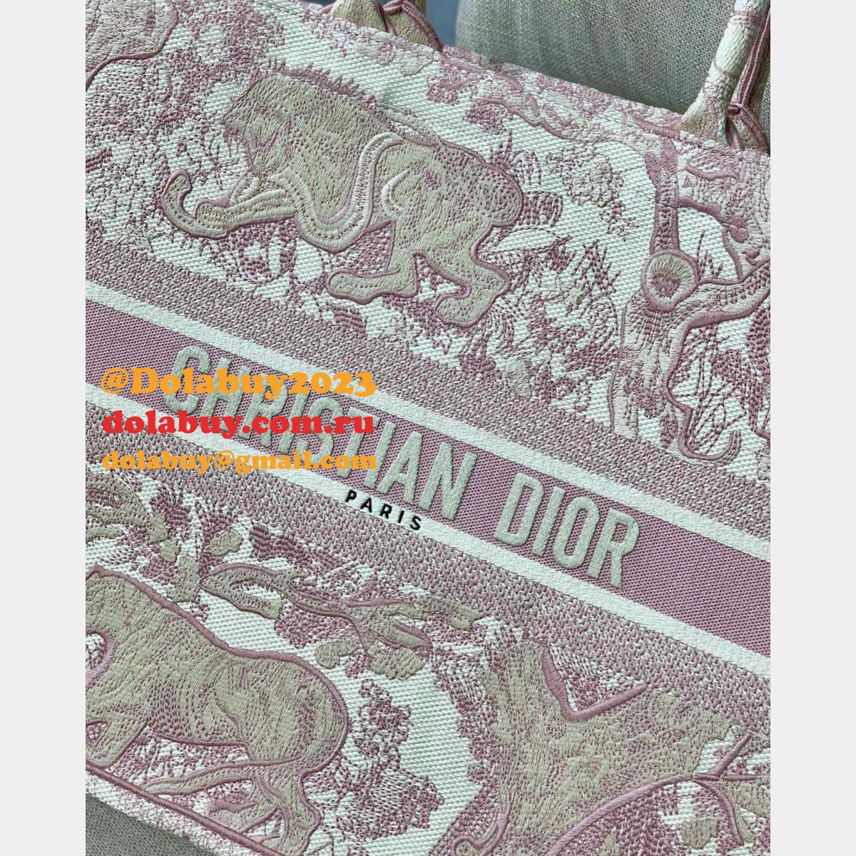 Christian Dior CD Book Tote Replica Bags