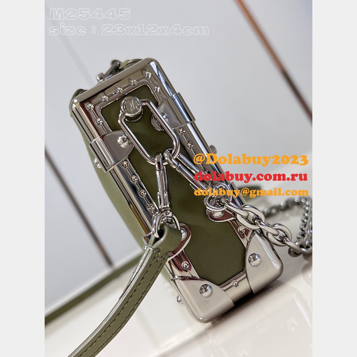 Designer Copy Louis Vuitton Fashion Slim Trunk M25445 Bag