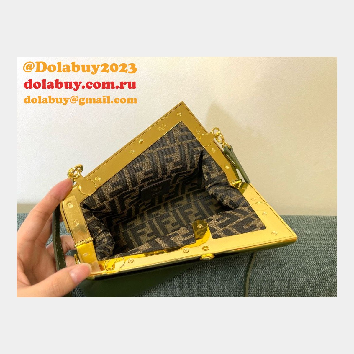 Best Luxury Fendi First Bag 26cm Top Quality