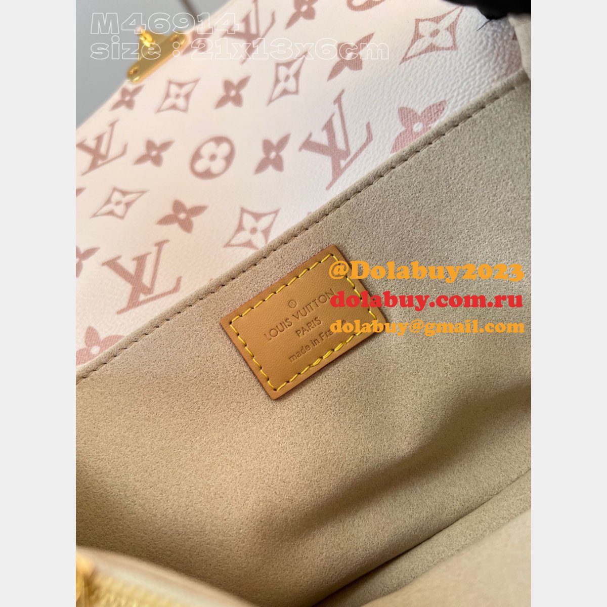 Pochette Metis Bicolor M46914 Louis Vuitton High Quality Replica Bag
