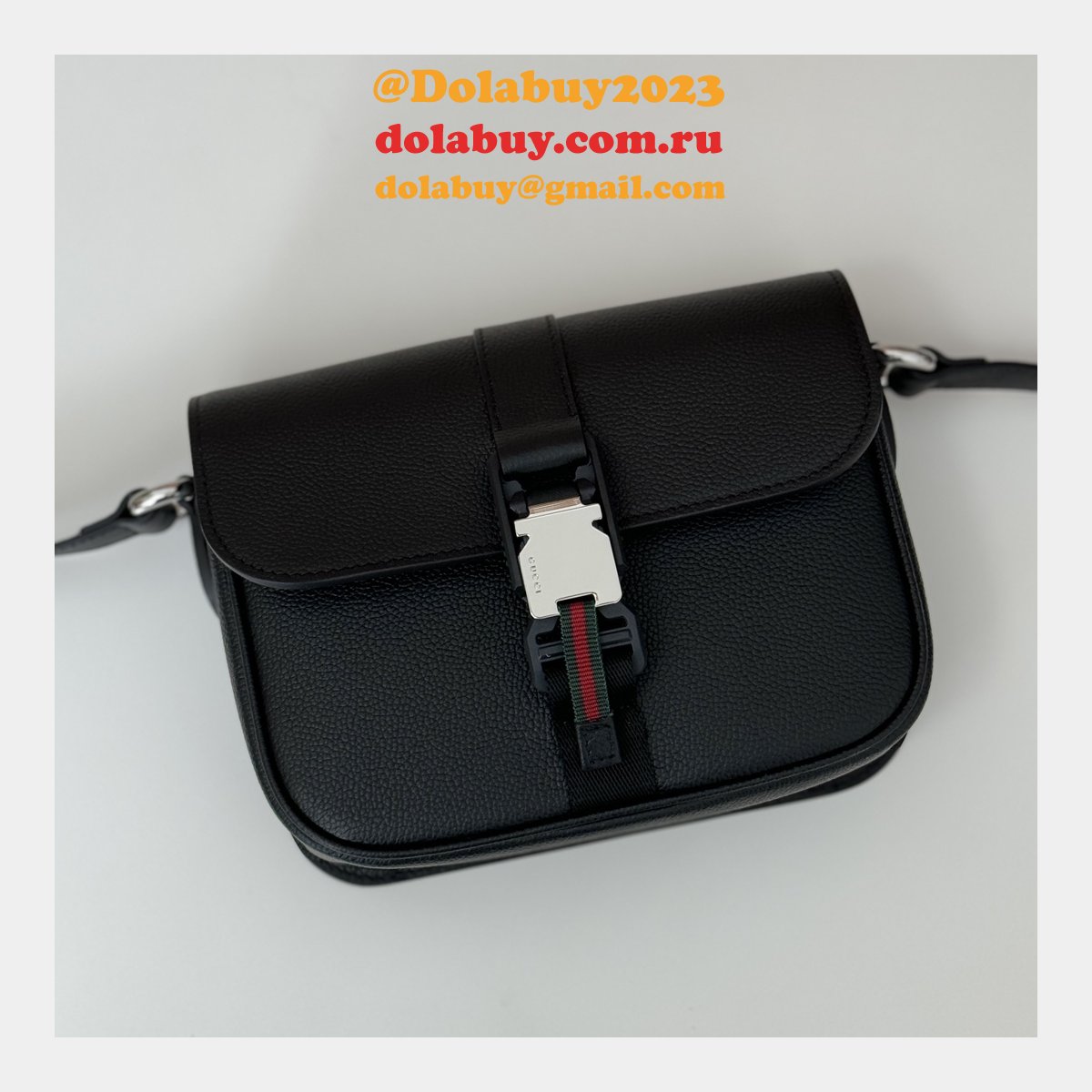 Perfect Luxury Gucci Super 800313 Shoulder Knockoff Black Bag