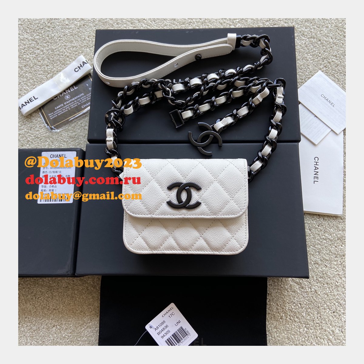 Fashion Top Quality CC Waist bag A81088
