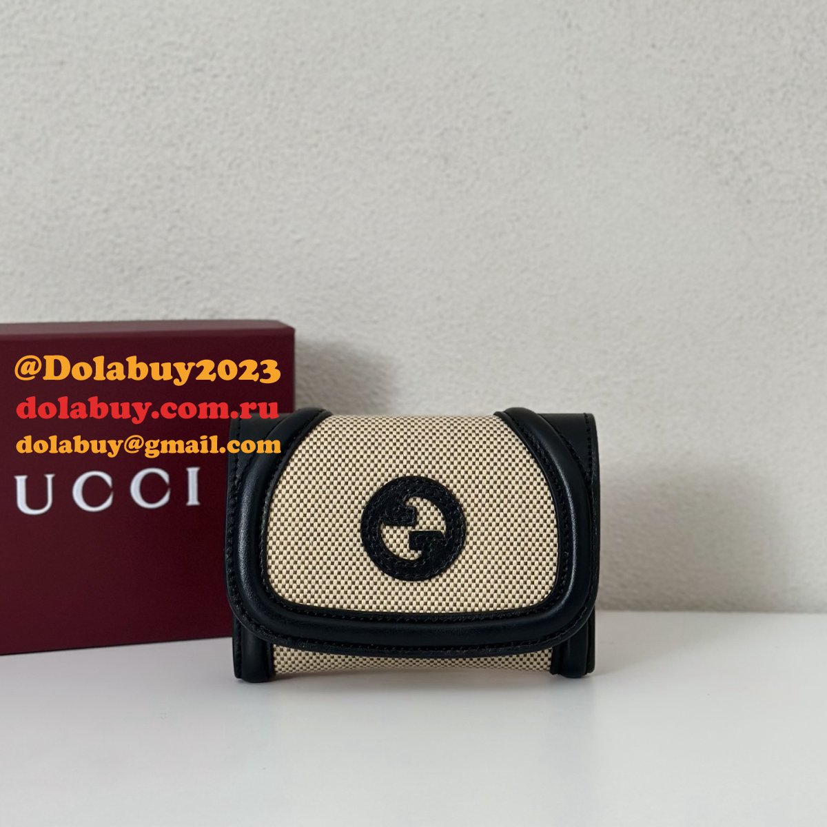 Gucci Knockoff Blondie Card Case Leathergoods 818811 Bag