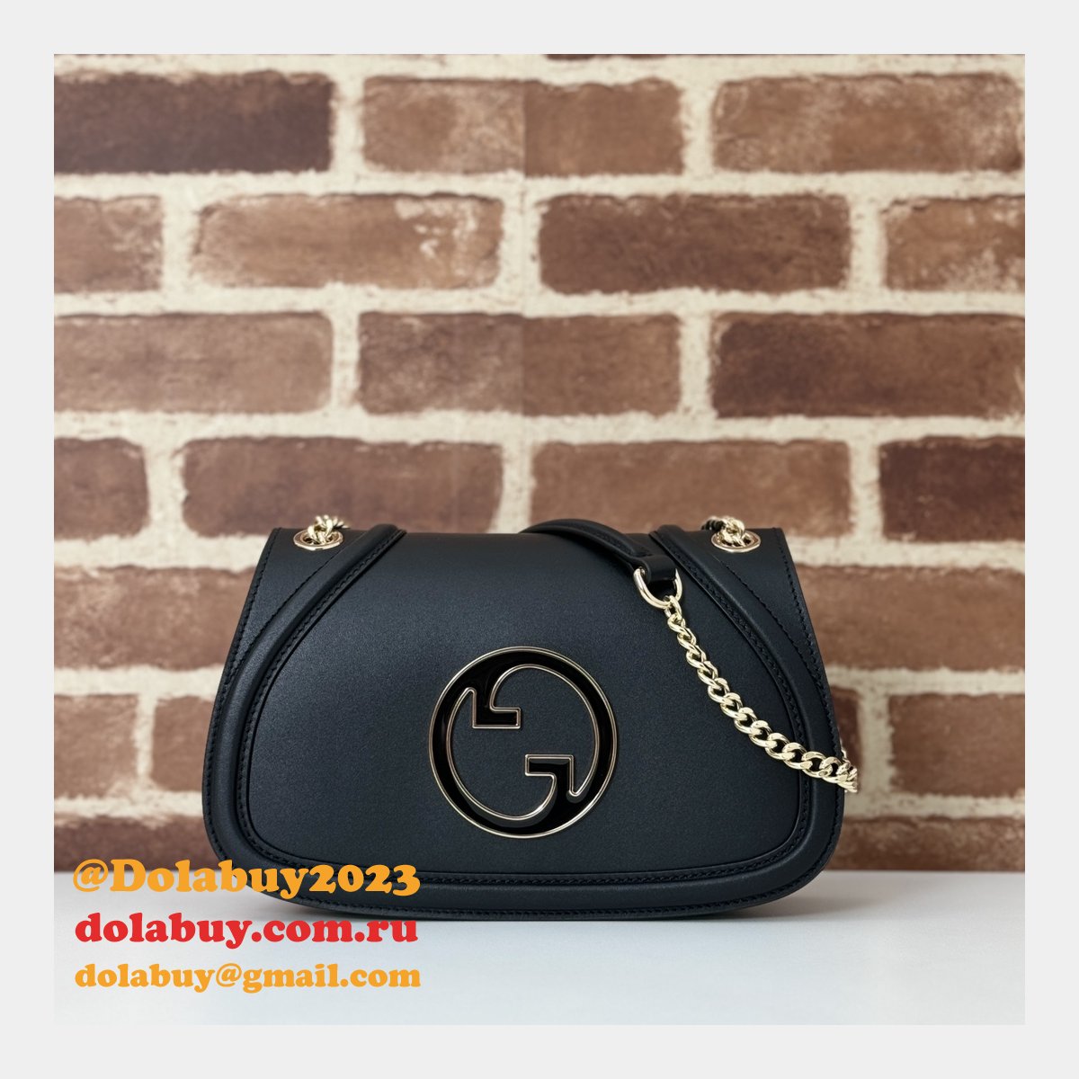 Gucci Replicas 815715 Blondie Chain Shoulder 1:1 Mirror Bag