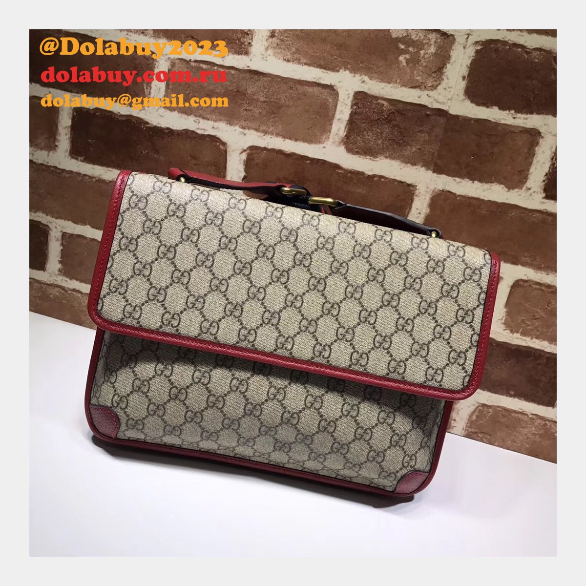 G*u*i best top quality gg supreme messenger 495654 bag