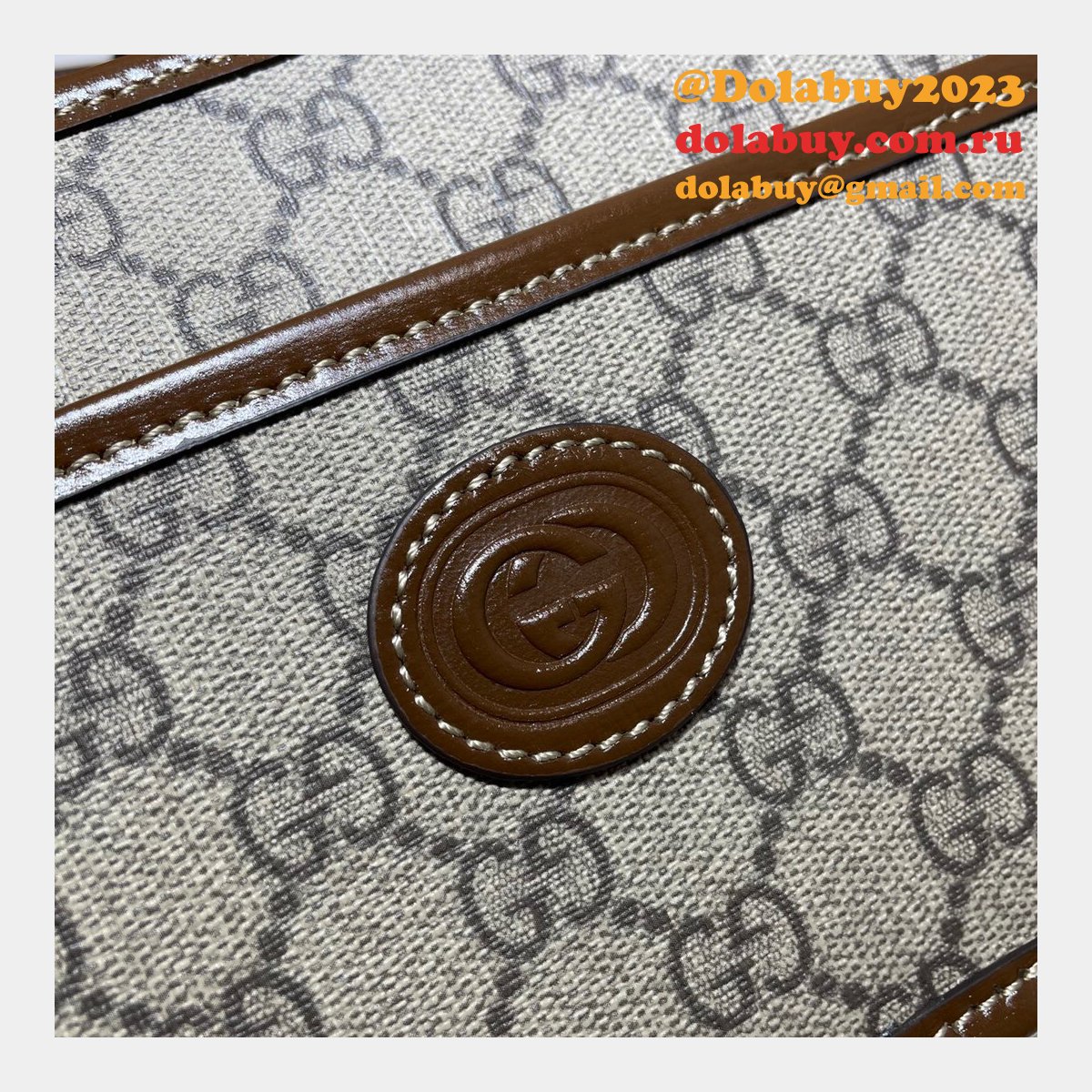 G*u*i best 658572 mini bag with interlocking g designer