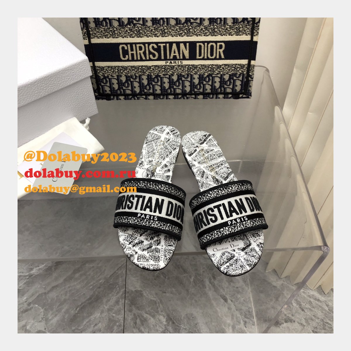 Buy Dior Sell online Best Quality Replica Sandals Shoes