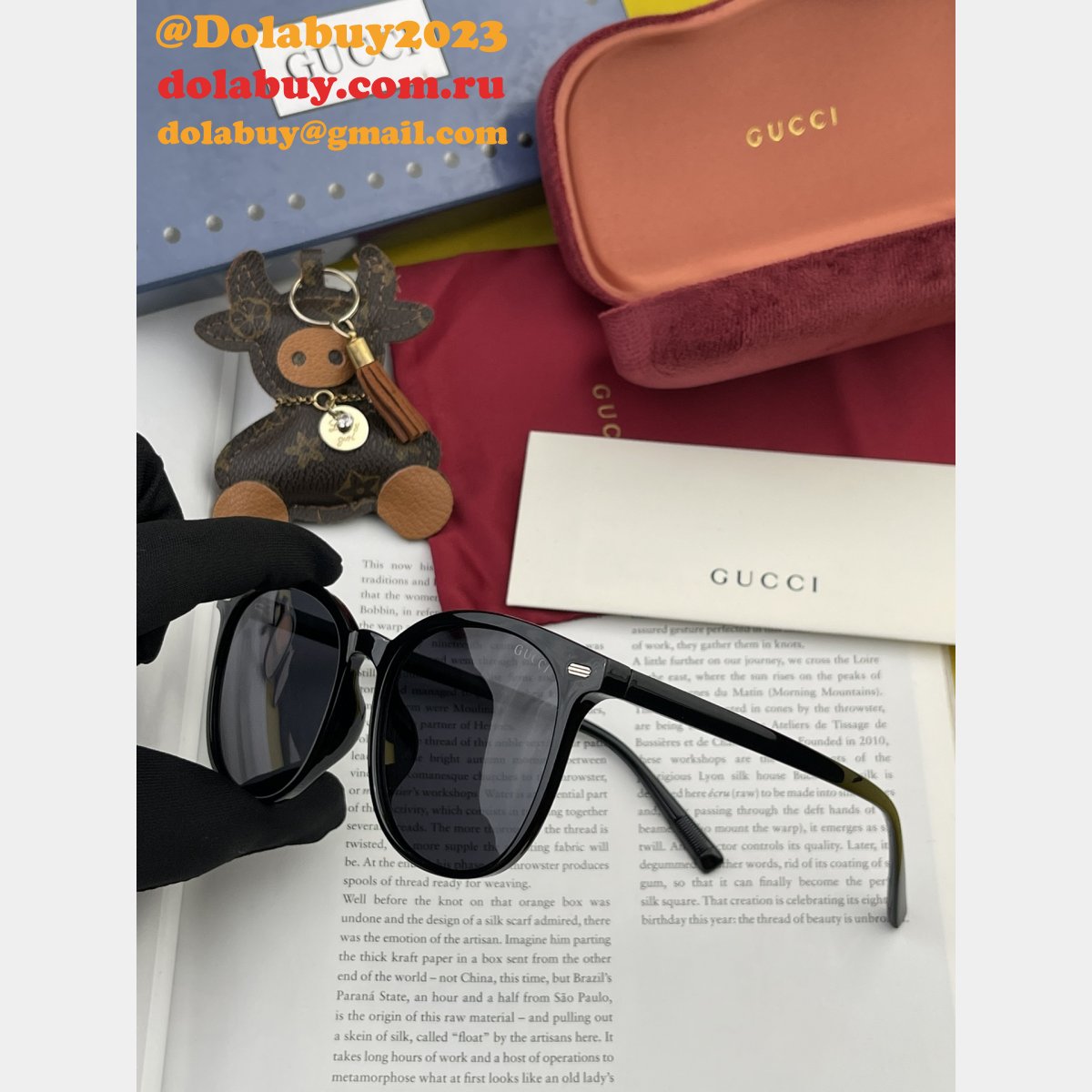 Luxury GUCCI 62025/25520/92026/32025/9369 SUNGLASSES