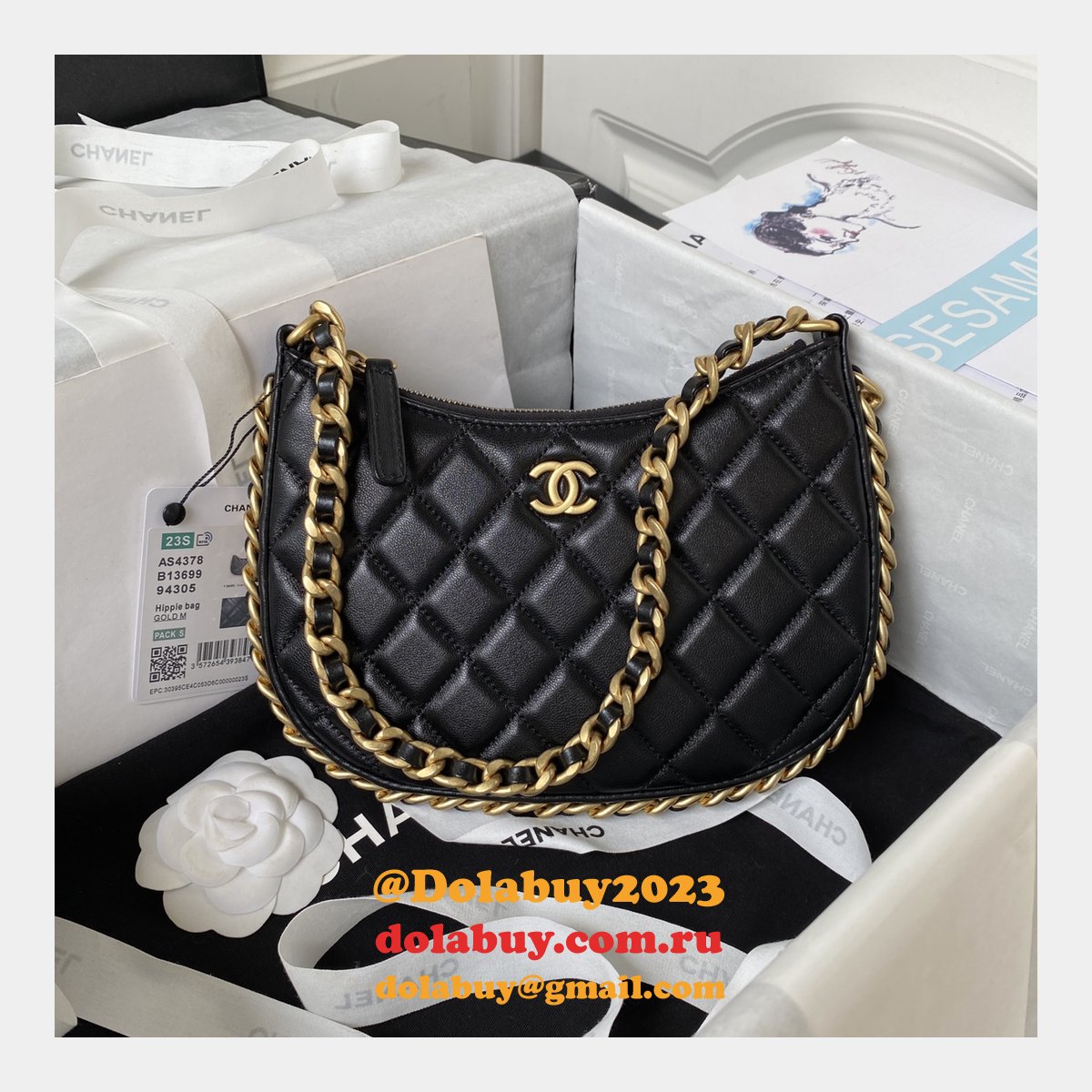 Wholesale Luxury HOBO REPLCIA AS4378 SHOULDER HANDBAGS