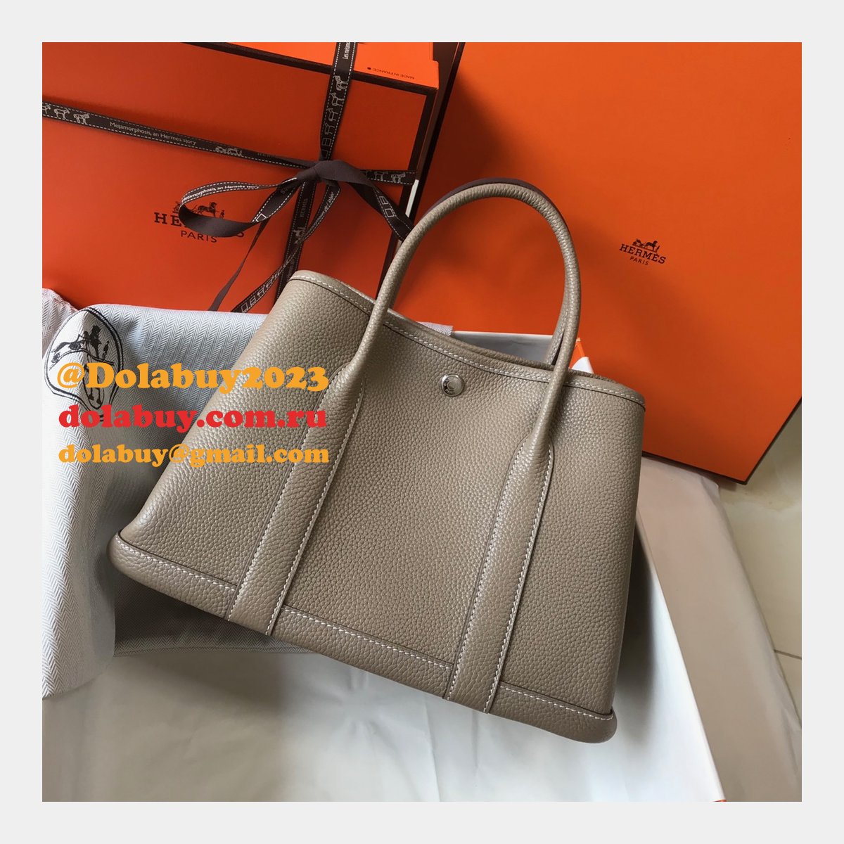 Replica Hermes Customize Garden Party Handbag UK Store
