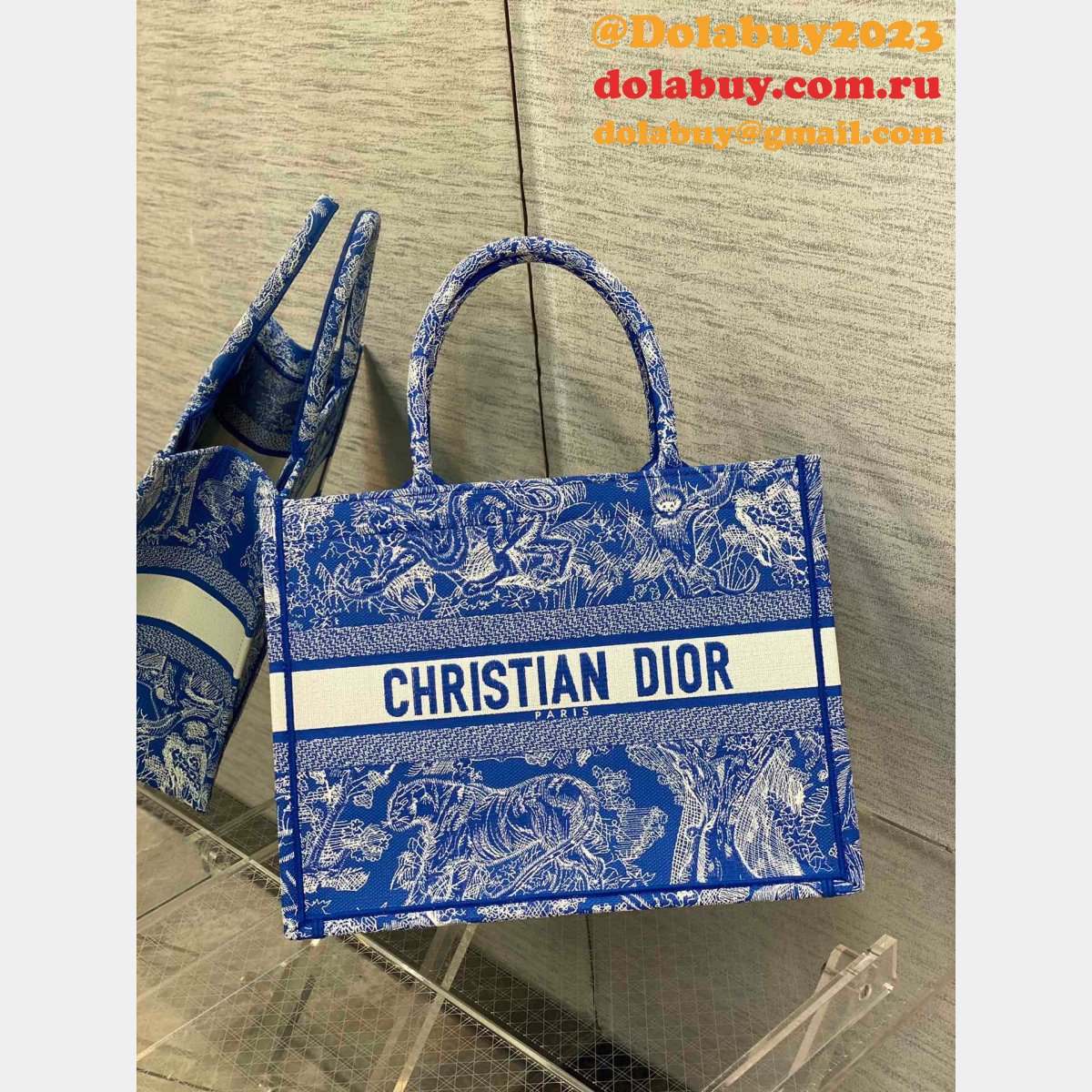 Replica Christian Dior Best CD Book Tote Bag