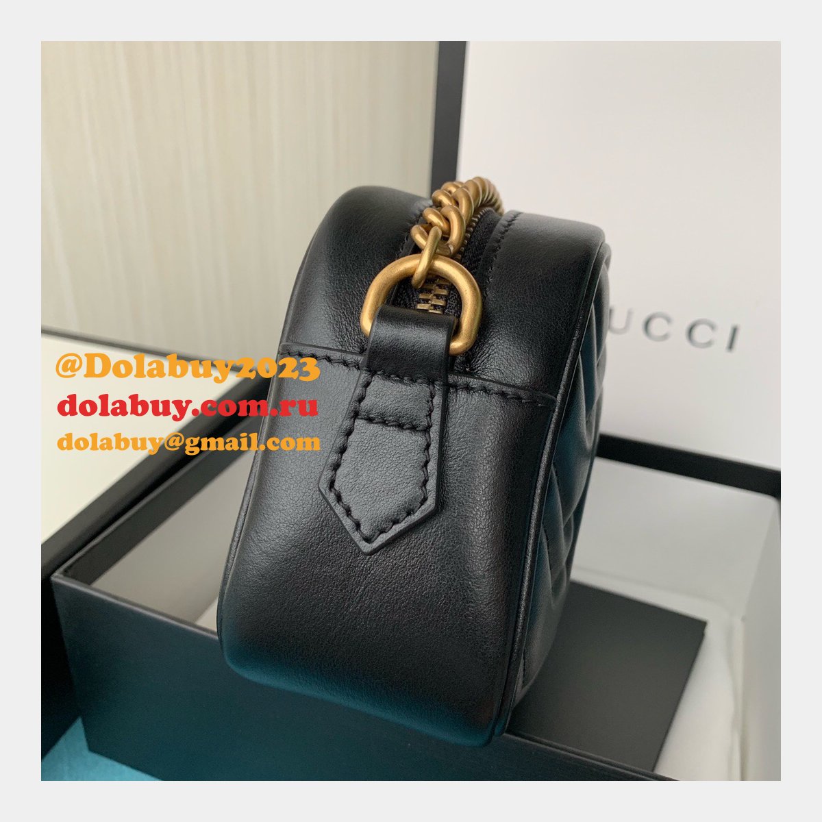 Gucci Replica GG Marmont matelassé mini 448065 bag