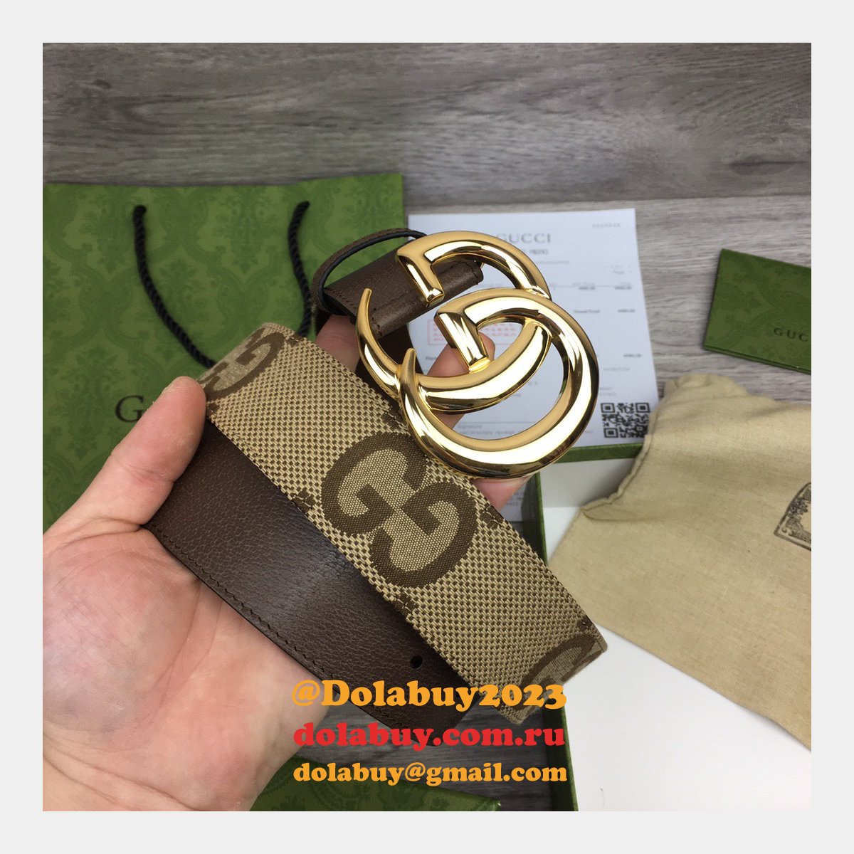 Shop 1:1 Image Mirror Gucci 3.8cm Belts Replica Bags