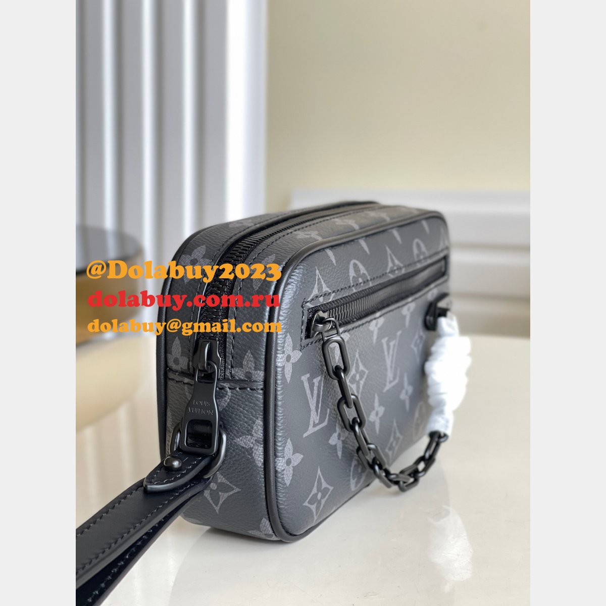 Luxury Louis Vuitton Replica M44482/M44458 Monogram Pochette Volga Bags