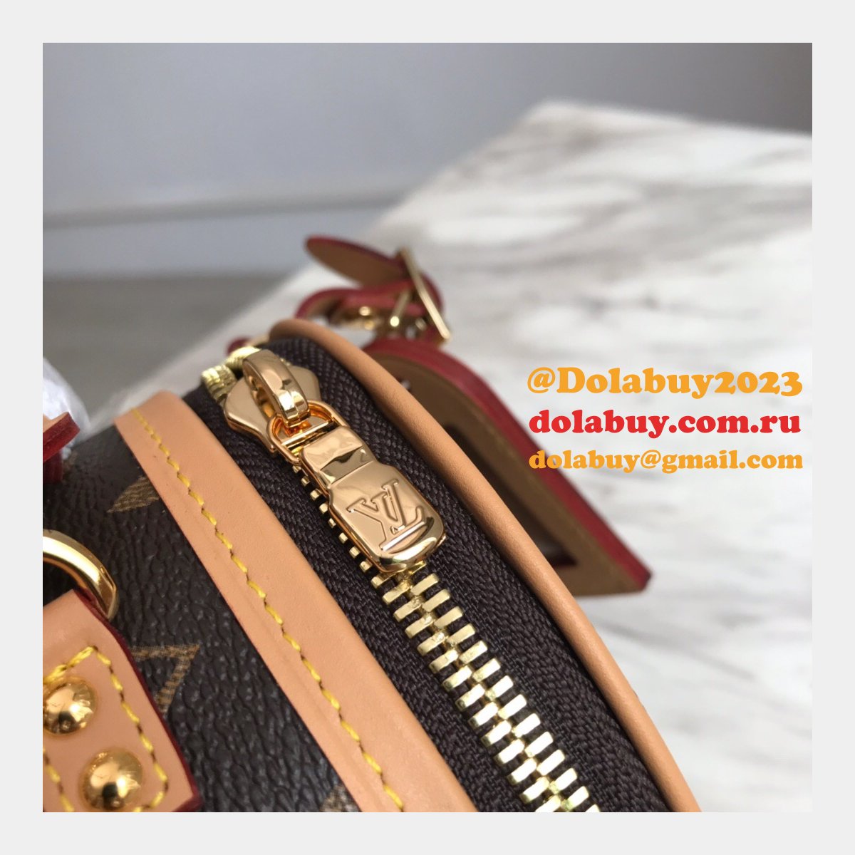 Louis Vuitton AAA+ Mini Boite Chapeau Monogram M44699 Brown MINI