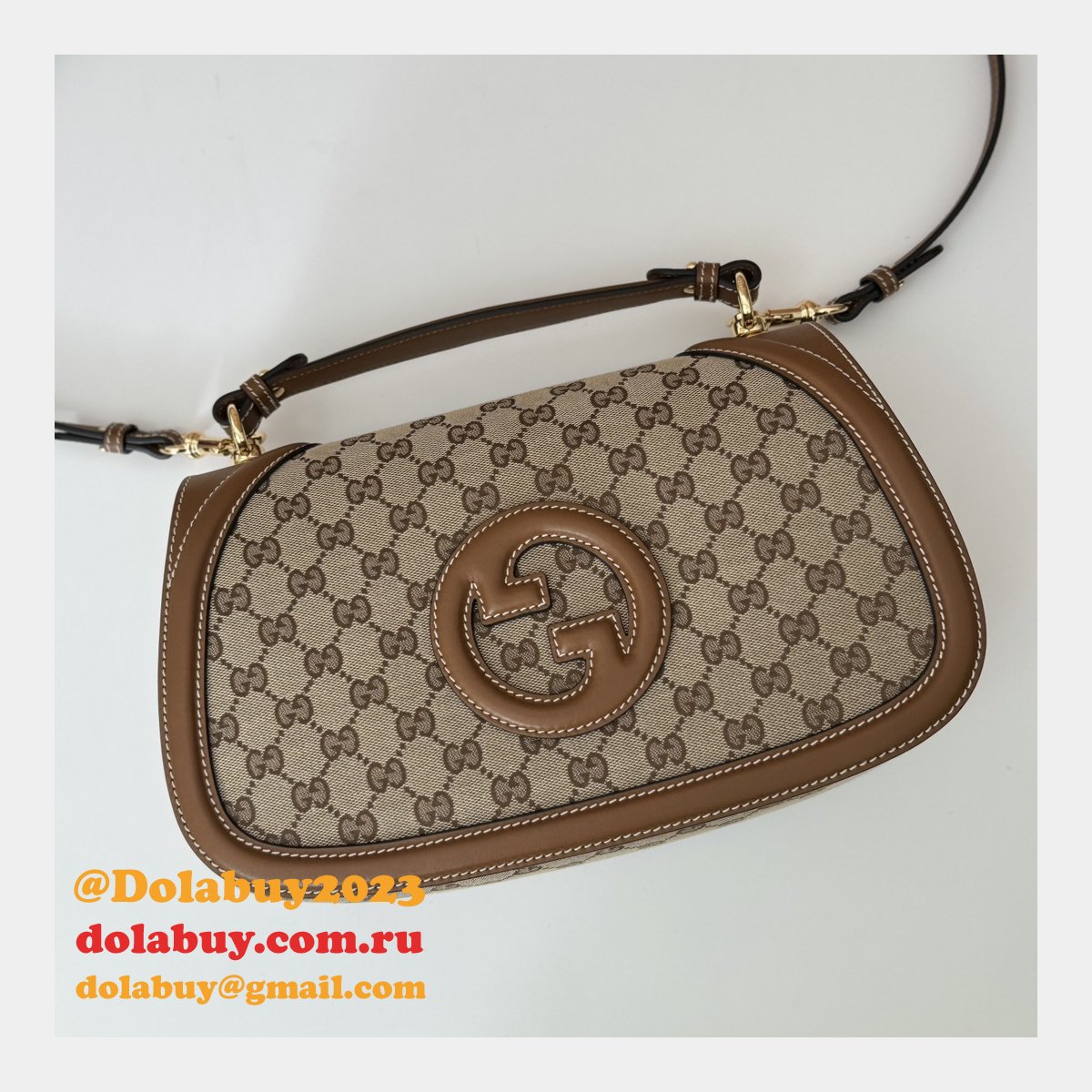 Gucci Blondie Shoulder Top Handle 1:1 Mirror 815716 Bag