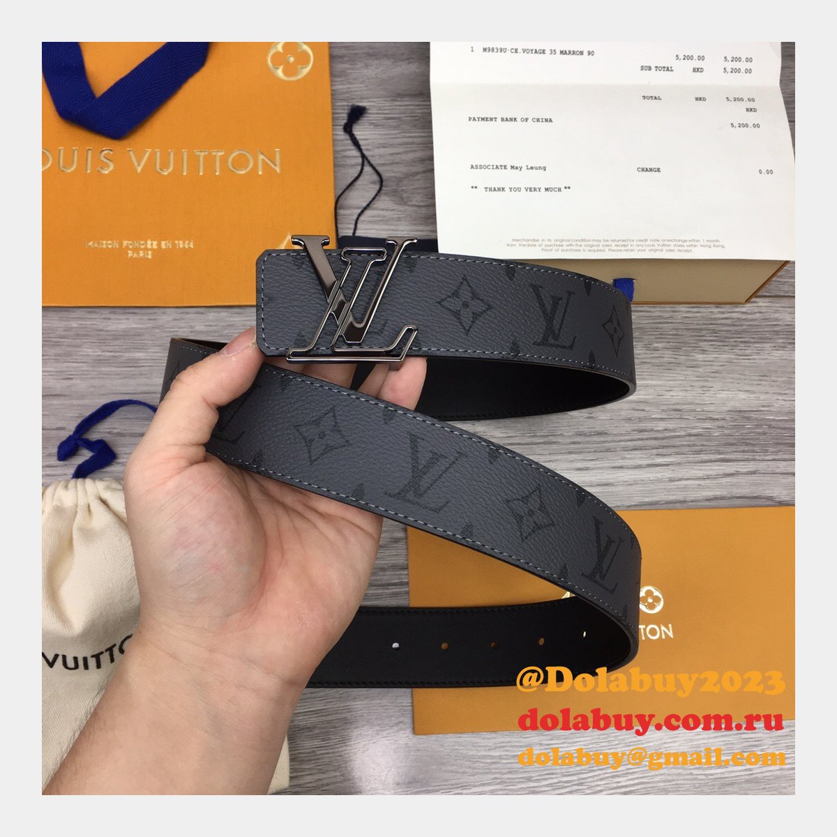 Knockoff Cheap Louis Vuitton Belts From 40mm China