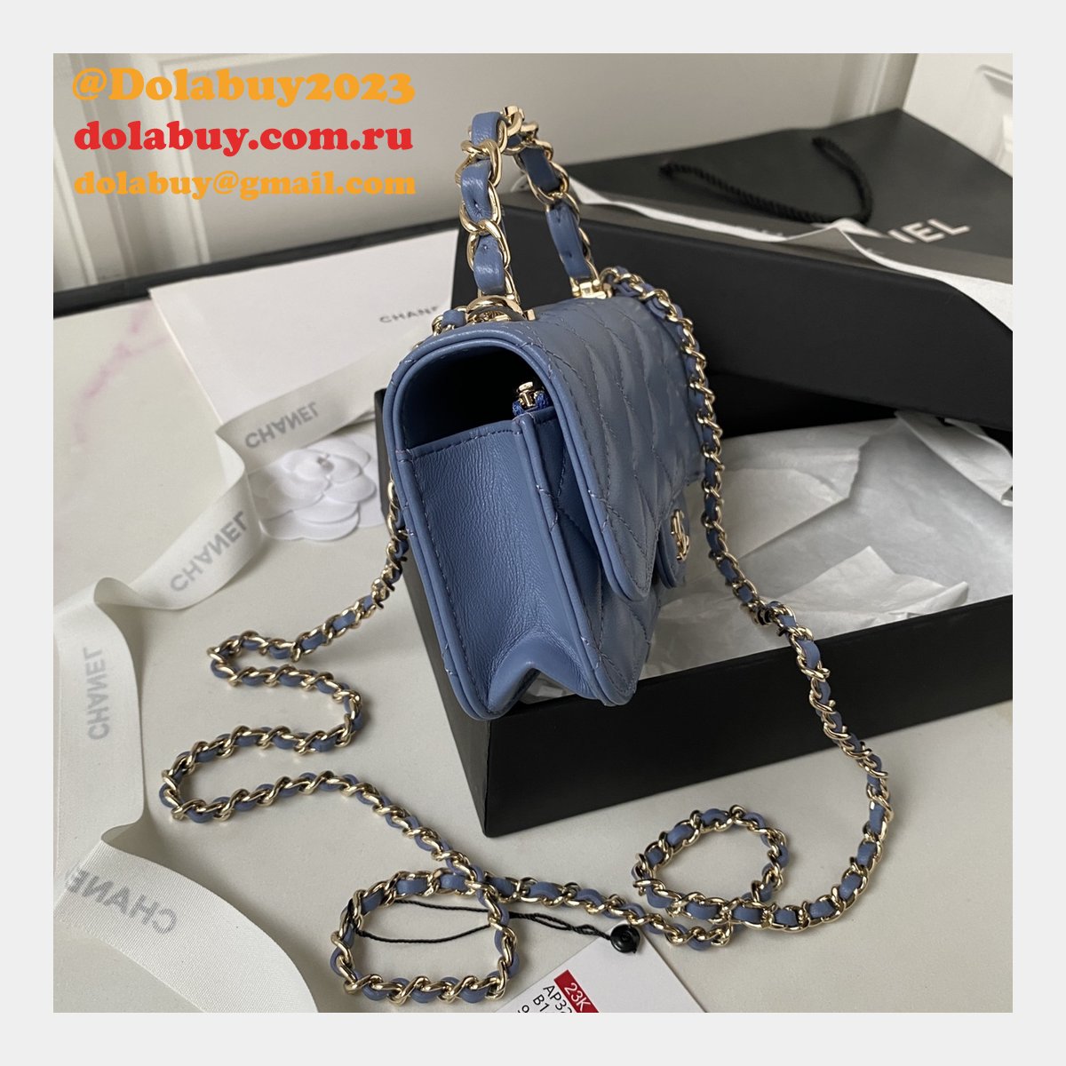 Wholesale Flap Phone Holder Fashion AP3226 Chain Replica Bag