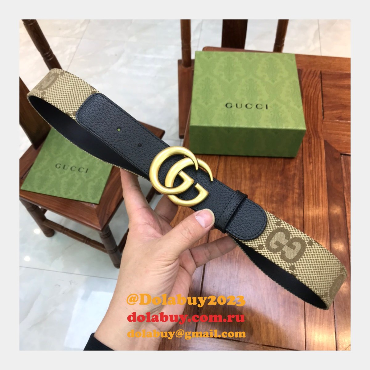 Gucci Wholesale Cheap 2023 Replica 3.8cm Belts