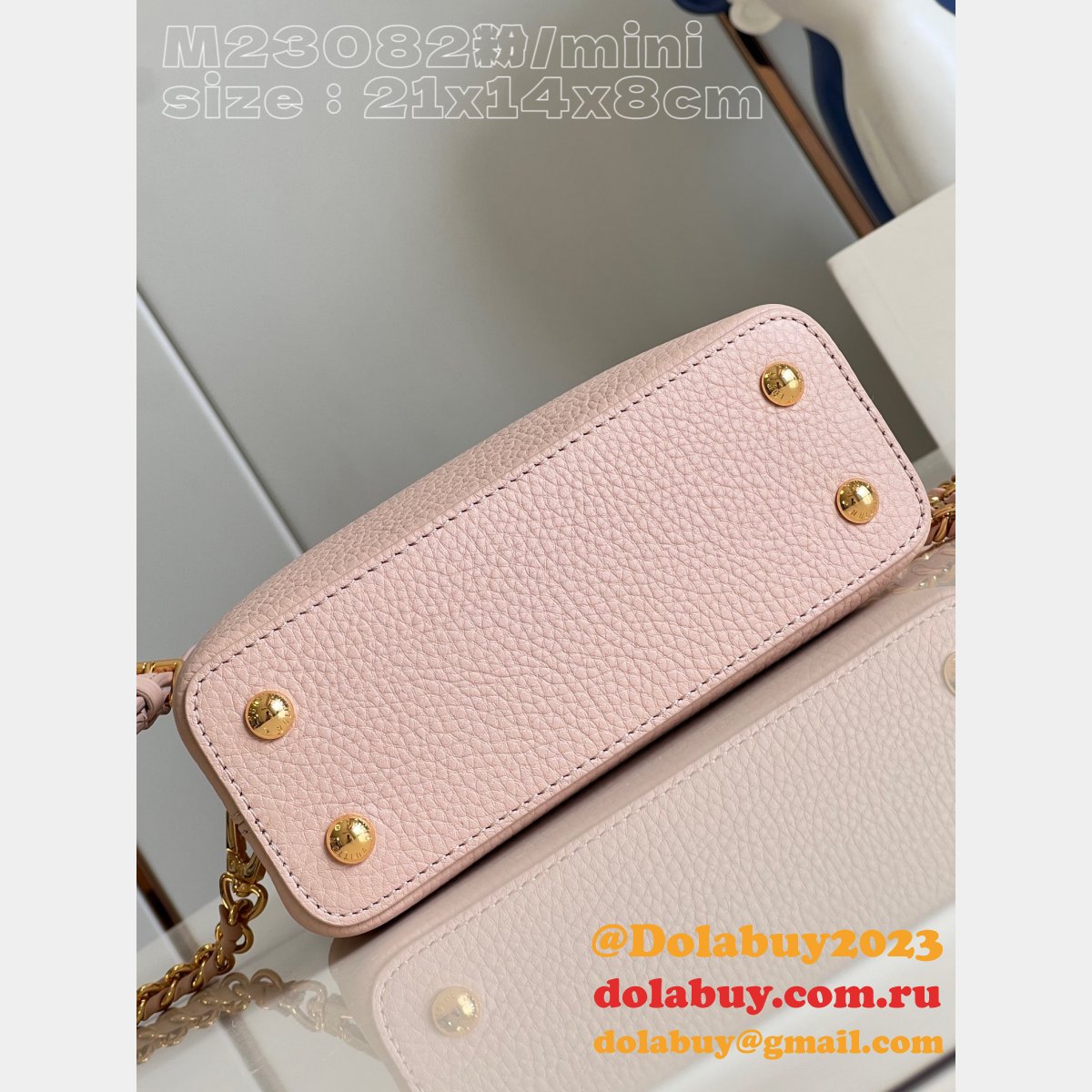 Capucines M23082 Louis Vuitton Inspired Best High Quality Bag
