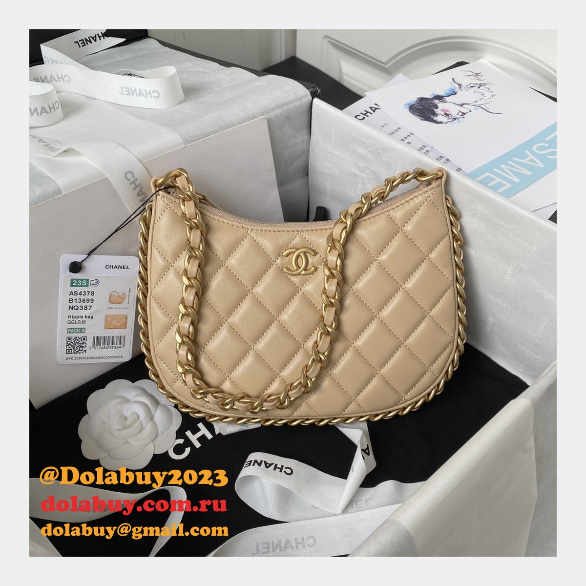 Wholesale Luxury HOBO REPLCIA AS4378 SHOULDER HANDBAGS