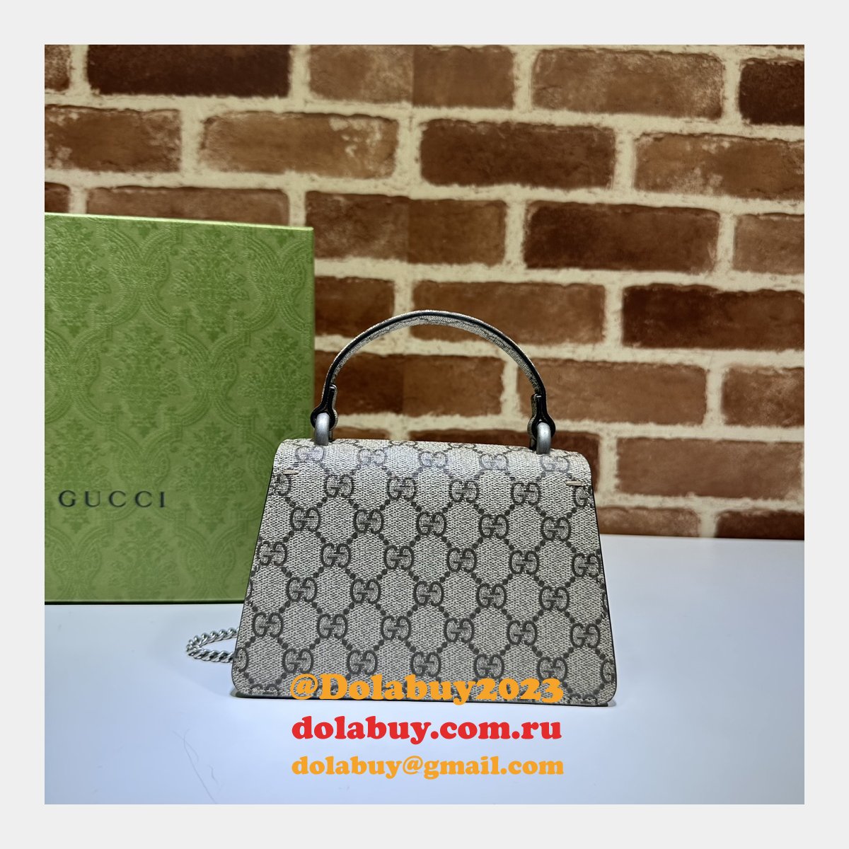 Dionysus Top Handle Gucci 1:1 Mirror 752029 Replicas Bag