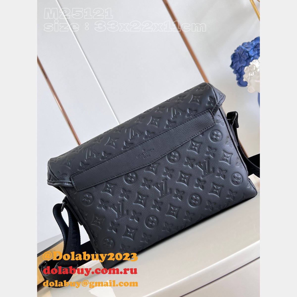 Messenger Voyager PM Copy Louis Vuitton M25121 Black Wholesale Bag
