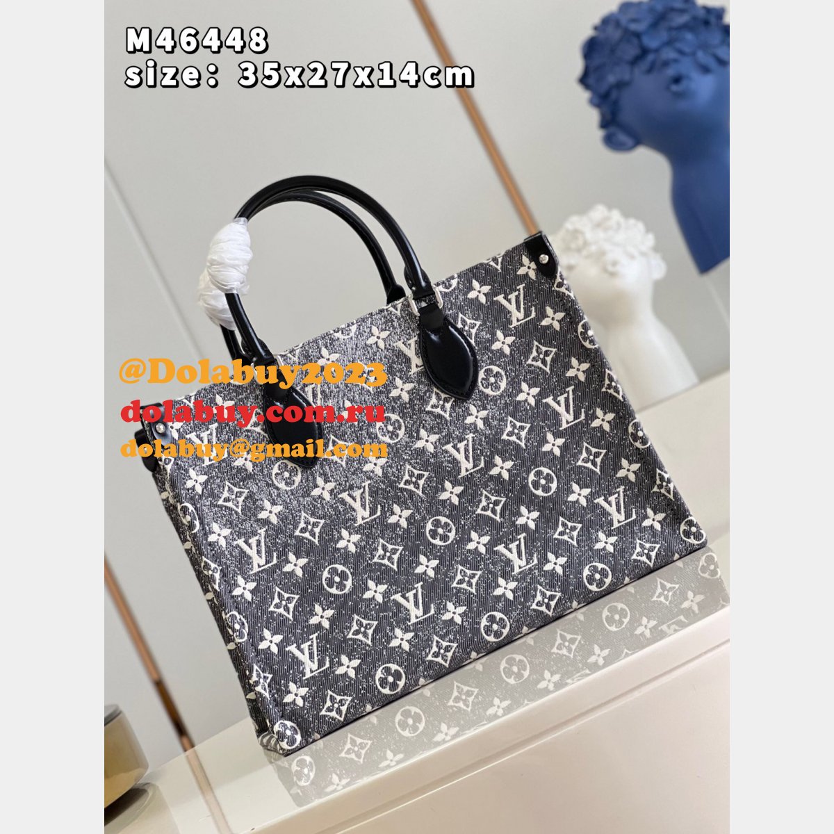 Luxury Louis Vuitton Fake OnTheGo Monogram M46448 Autres Toiles Bag