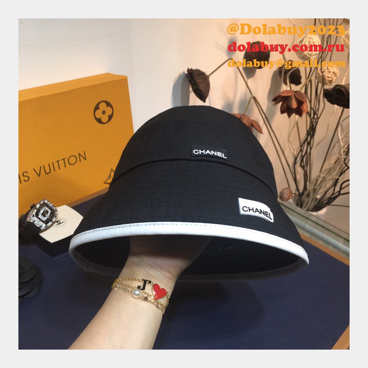 UK CC Replica Fisherman hat small brim wild hat type