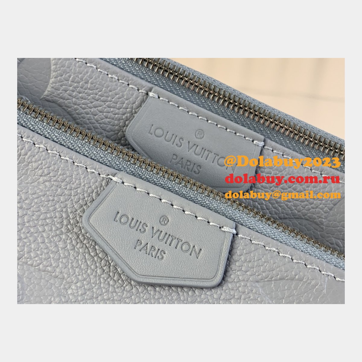 Louis Vuitton Knockoff Top M47173 Multi Pochette Blue Bag