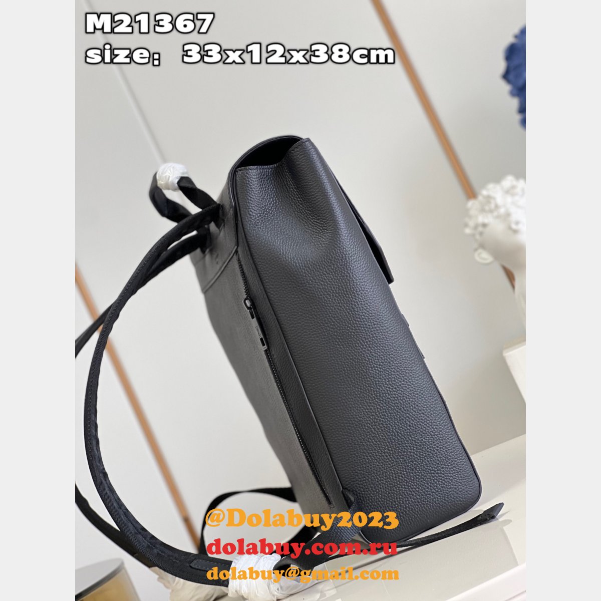 Louis Vuitton Fashion Fastline Backpack LV Aerogram M21367 Flap Bag