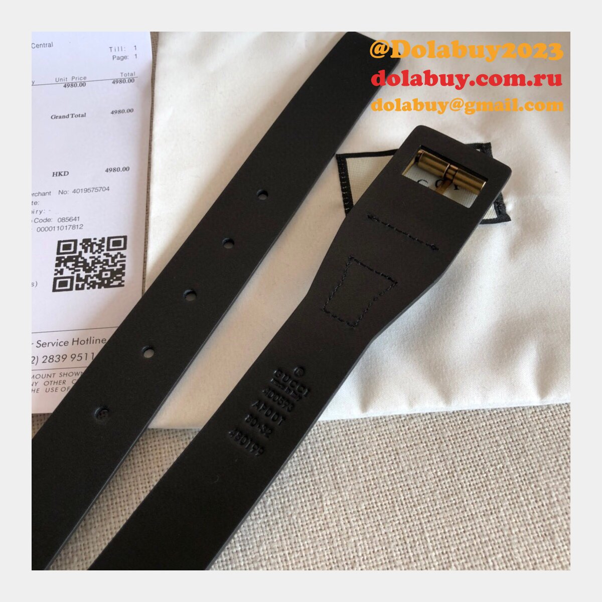 uk G*u*i 30mm replica belt black