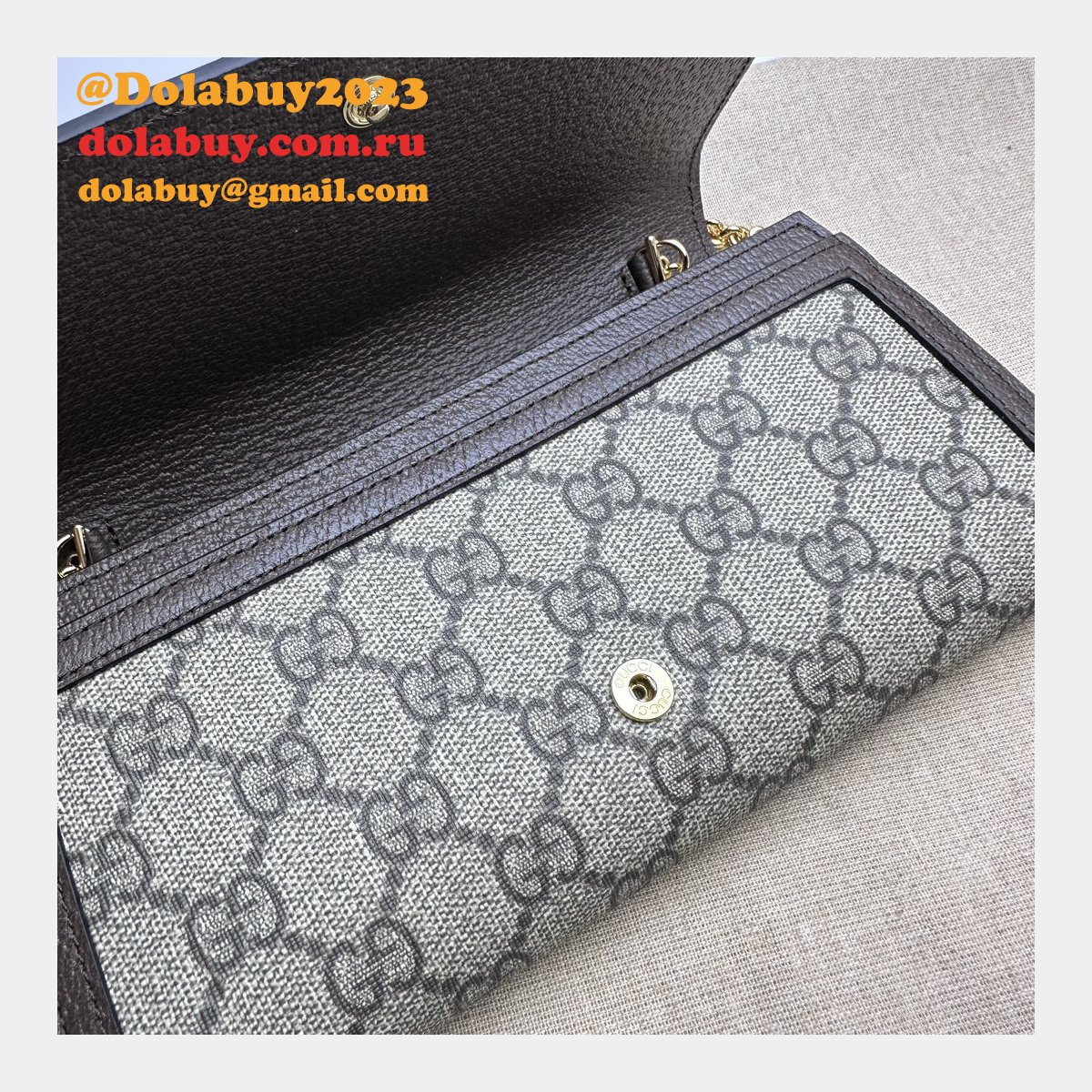 blondie chain wallet 725215 replica G*u*i luxury bag