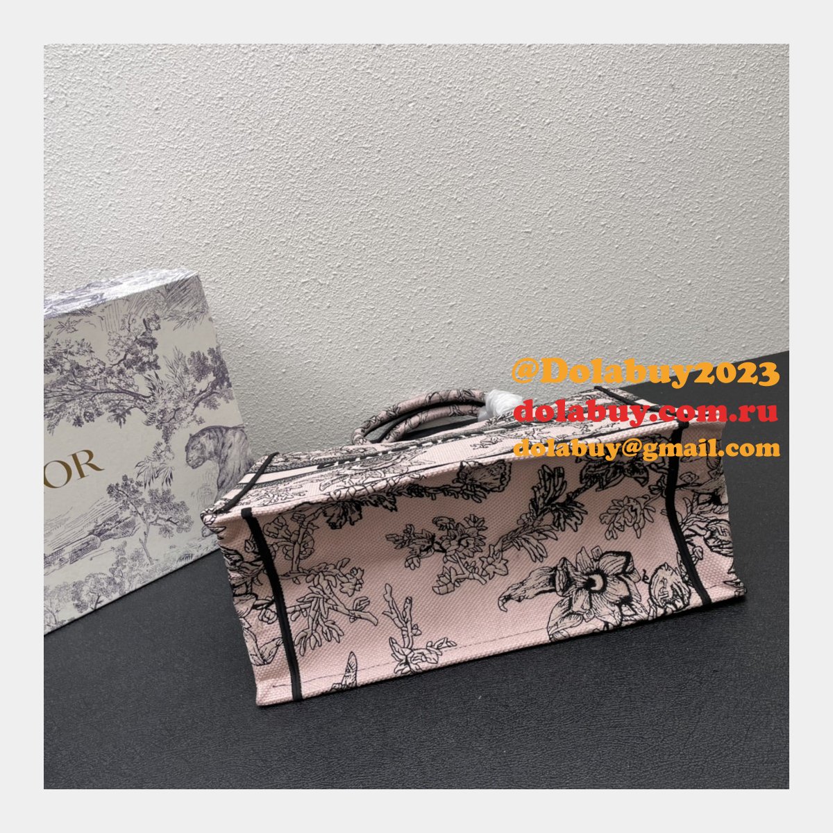 Perfect Designer DIOR CD BOOK TOTE Wholesale Inspired