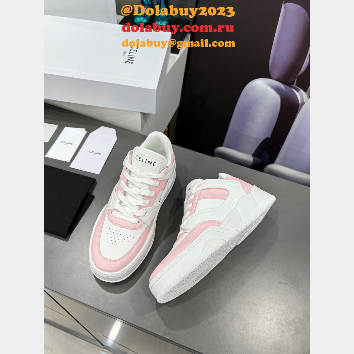 Buy Cheap Designer Celine Outlet Sports Replica Shoes