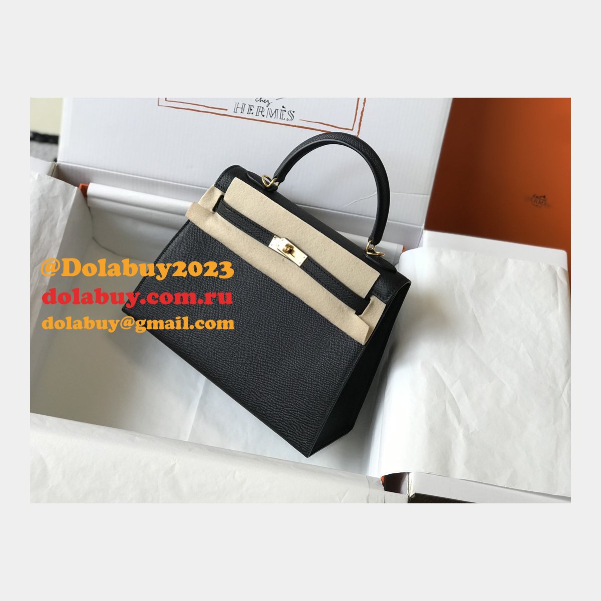 Customize The Best Replica Hermes Epsom Kelly 25-28cm Handbags