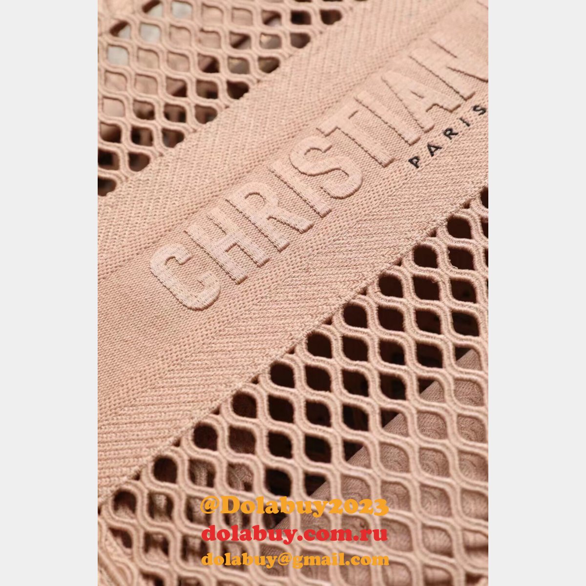 Buy Sell Designer Replica Dior CD Book Tote Pink/Black Bags