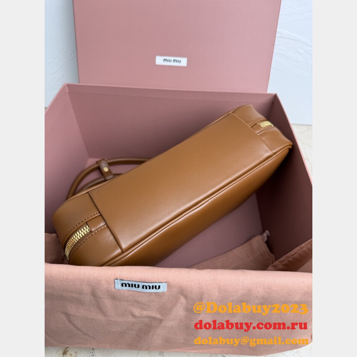 7 Star MIU MIU Beau Leather 5BB173 Bag