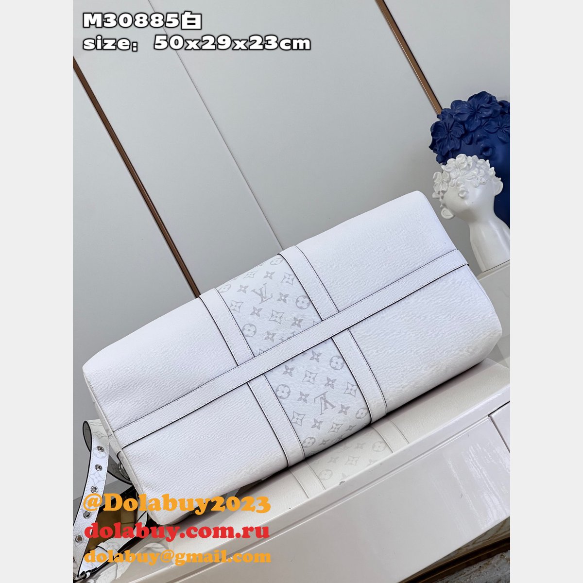 UK Louis Vuitton Travel Replica Keepall Bandoulière 50 Taigarama M30885 Bag