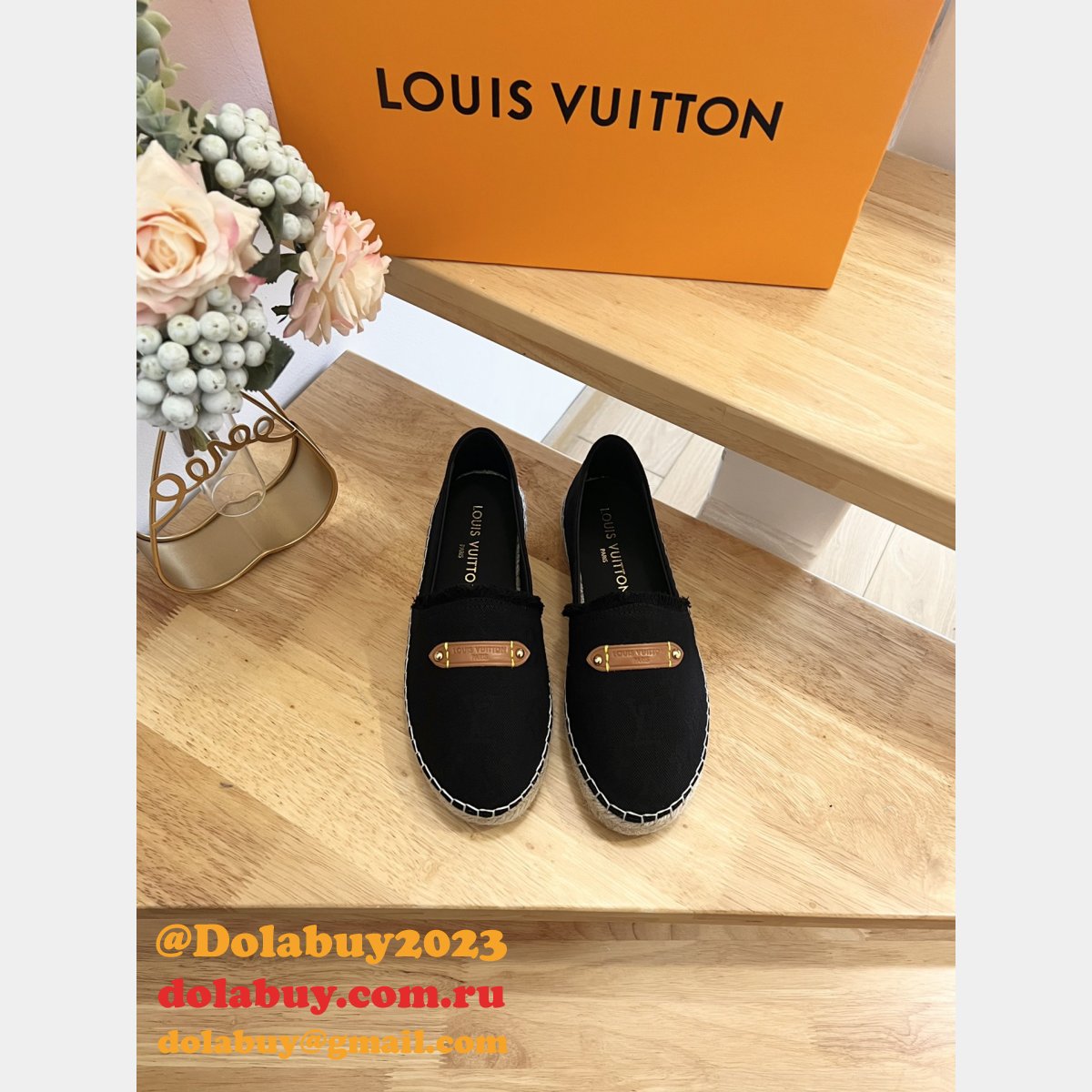 Perfect 1:1 Mirror LOUIS VUITTON ESPADRILLES women shoes