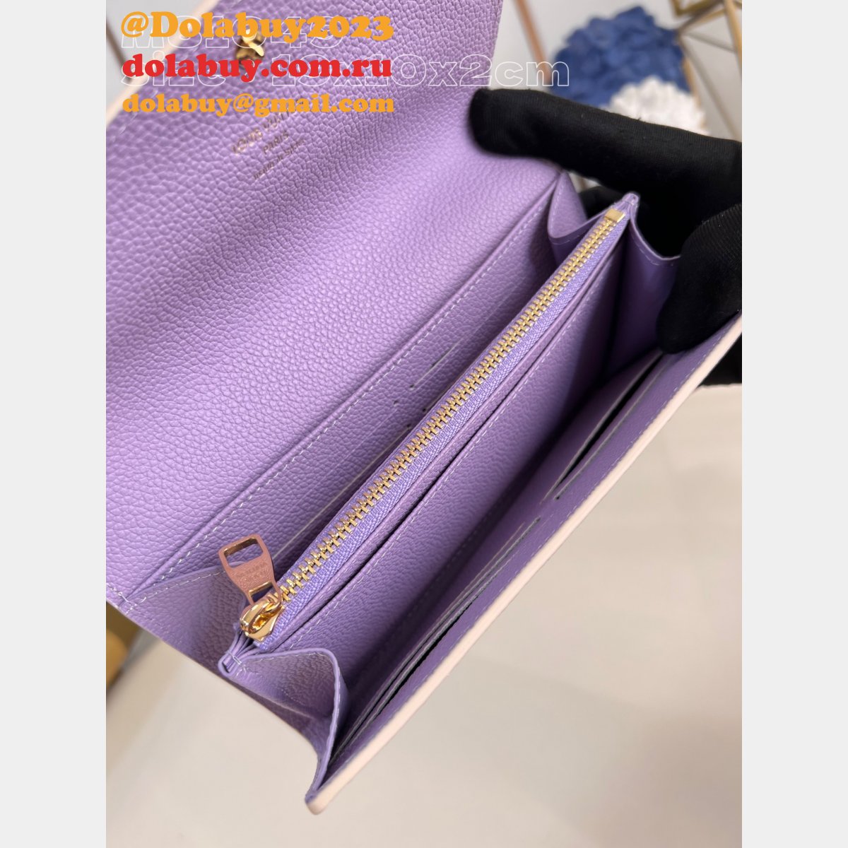 Louis Vuitton Replica M81049 Sarah Wallet Inspired Dolabuy