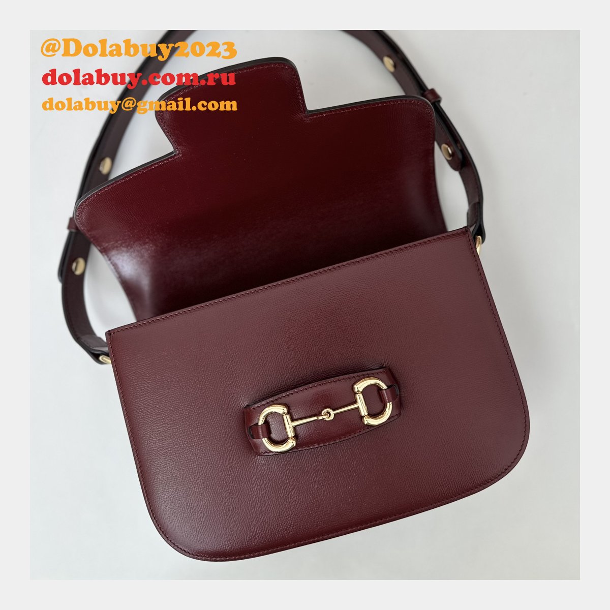 GG Supreme Duplicate Gucci 1955 Horsebit Shoulder 602204 Bag