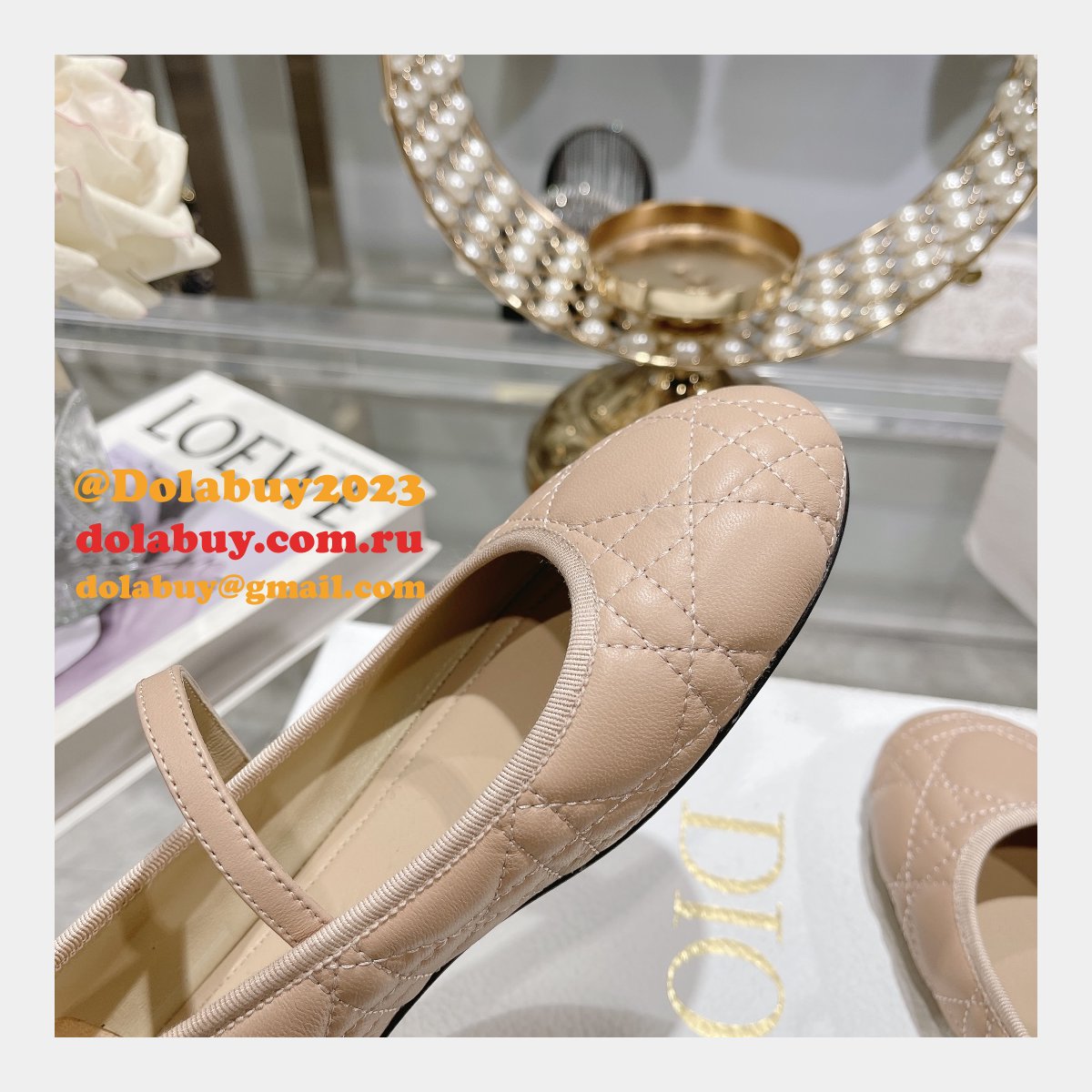 Top Quality Wholesale DIOR ballet flats