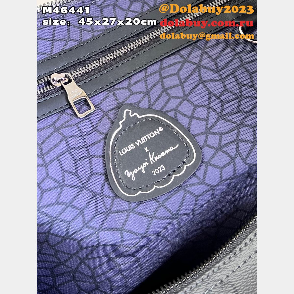 LV x YK Louis Vuitton Replica Keepall 45 Monogram M46441 Travel