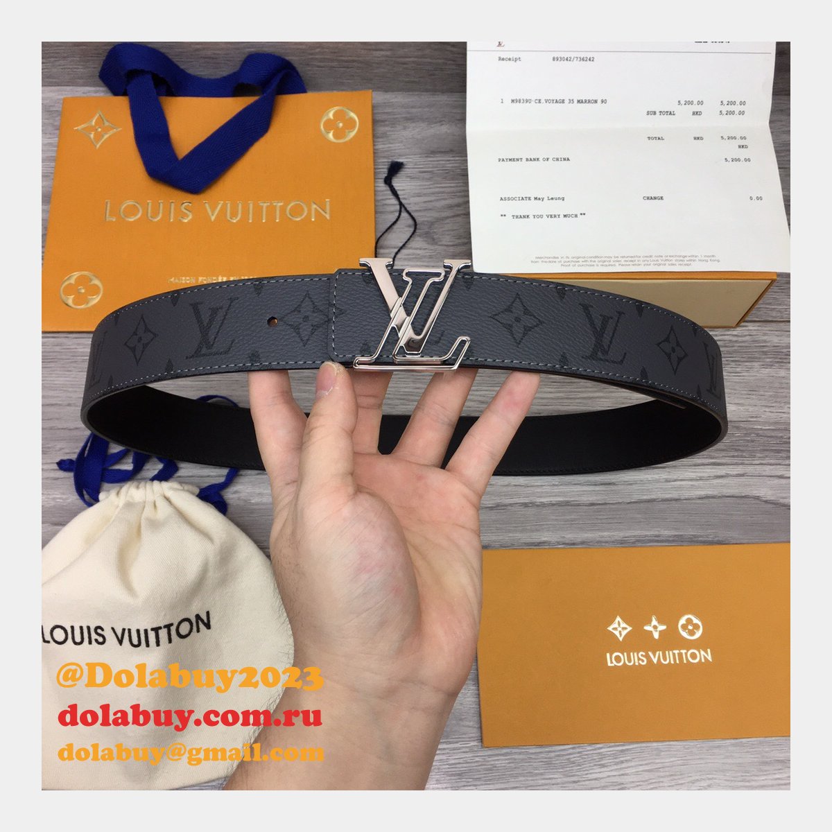 Knockoff Cheap Louis Vuitton Belts From 40mm China