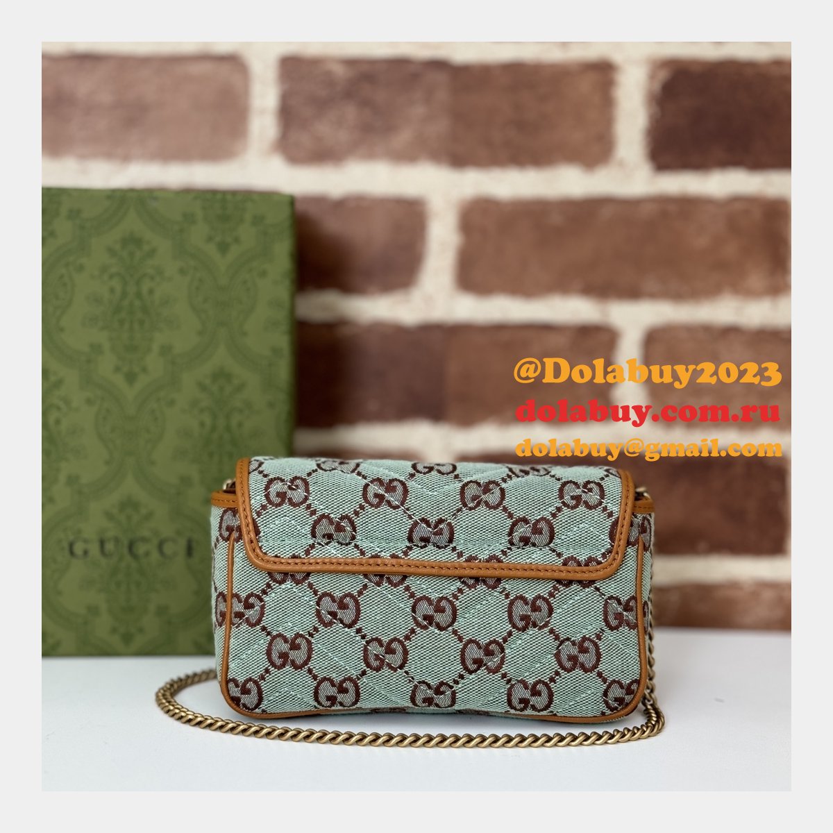 Gucci Luxury GG Super 783141 Shoulder 1:1 Replica Bag